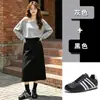 Zapatillas blancas de suela gruesa populares en TikTok, nuevo modelo otoño 2026, zapatillas de entrenamiento casual con cordones estilo alemán, zapatillas deportivas Cortez elegantes