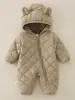Ropa de Algodón para Bebés y Niños Pequeños Otoño/Invierno 2026, Ropa para Recién Nacidos, Trajes para Gatear, Conjuntos Calentitos de Algodón para Exteriores, Engrosados