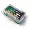 Conjunto de Brocas para Parafusadeira Elétrica, 10 Peças Brocas Helicoidais com Haste Hexagonal, Brocas Magnéticas Resistentes a Impacto, Soquetes Magnéticos