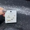 Nuevo Conjunto de Pendientes de Múltiples Piezas de Lingshang, Pendientes de Diseño de Moda de Lujo Accesible, Circonita Súper Brillante, Galvanoplastia Ecológica, Joyería de Yiwu