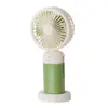 Ventilador Portátil Recarregável de Mão para Exterior Três Velocidades Modelo Novo de Verão, Ventilador Pequeno de Mesa Portátil Três Velocidades Atacado