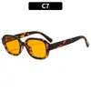 Gafas de Sol Nuevas de Montura Ovalada Estilo Coreano de Moda, Versátiles para Estilo Callejero Seleccionadas por Influencers, Gafas de Sol Únicas con Protección UV