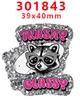 Accesorios Acrílicos de Dibujos Animados con Purpurina Transfronterizos Accesorios para Joyería DIY de Resina Parche Pasador Pasador Gt-Y-301832
