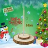 Haste giratória acessórios de Natal DIY suporte de árvore de Natal simulação base universal para árvore de Natal pode combinar com árvore de Natal