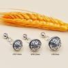 Colgante de campana de palacio de plata s925 con forma de flor de mil huesos, estilo similar a la cintura, colgante de campana, collar, pulsera, accesorios DIY