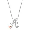 Nova Gargantilha com Pingente de 26 Letras da Amazon Cobre Choker Moda Simples Clássico Festa Comutador Joia para Mulheres