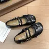 Sapatilhas Bailarinas com Laço Design Coreano Feminino 2026 Novo Estilo Tira Única Baixo Mary Janes Sapatilhas Femininas