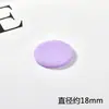 Hoja Acrílica Colorida Redonda Coreana Fruta Material para Accesorios de Pasador de Pelo Joyería Pendientes Pendientes Hechos a Mano DIY