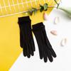 Guantes de seda de morera Tangge tejidos con protección solar, hidratantes y blancos para dormir para mujer.