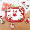 Broche de Boneca Urso Maçã Coelho Desenho Animado Coreano Acessórios de Cabelo Acessórios DIY Saia Vermelha Acessórios de Roupa Coelho