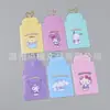 Conjunto de Cartões de PVC Atacado Sanrio Conjunto de Cartões Pequenos de Três Polegadas Cartão de Refeição de Estudante Cartão de Ônibus Conjunto de Proteção de Certificado Pingente
