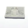 Kawasaki Eletrônicos 44C2 Medidor Ponteiro CC Amperímetro Voltímetro Frequencímetro HZ A V Engenharia Distribuição de Energia