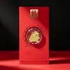 Año Nuevo del Cordero Pegatina Dorada para Teléfono Sobre Rojo Oro Puro 999 Regalo Compañero de Alta Gama Regalo de Reunión Anual de la Empresa Venta al por Mayor