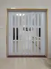 Puerta plegable de PVC puerta corredera cocina abierta gas simple puerta temporal sin taladro baño mampara invisible