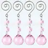 Cortina de cuentas de cristal gancho S accesorios para joyería DIY colgante de bola de cristal joyería para árbol de Navidad gancho decorativo transfronterizo