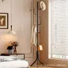 Cabide de chão para quarto e sala de estar, estilo popular, adequado para hall de entrada, uso doméstico, cabide simples, cabideiro