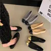 Zapatos Planos con Lazo Estilo Francés, Zapatos de Ballet, Zapatos de Mujer Planos sin Cordones, Suela Suave, Zapatos de Abuela, Temporada de Primavera