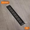 Cubierta Rectangular de Aleación de Aluminio Transpirable Armario Ropero Zapatero Malla Transpirable Gabinete de Gas Ventilación Disipación de Calor Cubierta con Orificios Transpirables