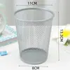 Porta-canetas Metálico de Ferro Forjado Cônico Empilhável, Grande Capacidade, Armazenamento de Mesa Simples e Criativo para Papelaria de Estudo e Escritório