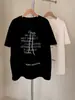 Camiseta de Manga Corta con Estampado de Letras de Diseño Nicho Estilo Hong Kong para Mujer Nueva Moda Primavera 2026 Top Holgado Versátil para Mujer
