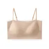 Camisola de Encaje Francés Jiandaniao para Mujer con Copas, Hermoso Top Tubo con Espalda Descubierta Ropa Interior, Nuevo Modelo 2026, Capa Base de Verano