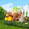Micro Paisagem Criativa Rato Fofo Leão Cobra Vida Selvagem Decorações Acessórios Mini Resina de Mesa Pequenos Ornamentos