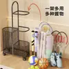 Estante de almacenamiento para baloncesto, cesta de almacenamiento para colchonetas de yoga, estante colgante para equipo deportivo, estante de almacenamiento para equipo de gimnasio