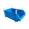 Estante de Caja Biselada Combinado Caja de Piezas Combinada Plástico Combinado Engrosado Caja de Piezas Biselada Caja de Material Azul