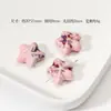 Miel Rosa Corazón Cerámica Cuentas Calabaza Cuentas Tulipán Lluvia Mariposa Pulsera Collar de Cuentas DIY Accesorios Hechos a Mano