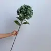 Pintura al óleo de color muy realista, hortensia extragrande, flores de hortensia, arreglo de proyecto de paisajismo exterior, decoración suave, venta al por mayor del fabricante