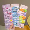 Pasador para el Cabello de Niña 2025 Nuevo Estilo Pinzas Accesorios para el Cabello Bebé Coulomy Adorno para la Cabeza Infantil Pasador para Cabello Roto No Golpea Pinza para el Cabello