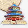 [Serie de Pekín] Calcomanías 3D para Refrigerador de la Ciudad de Pekín Universidad de Pekín Universidad Tsinghua Regalos Temporada de Graduación