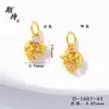 Venta al por mayor de Colgantes de Serie de Animales Lindos Hechos de Oro de Aluvión, Collares con Colgantes Creativos de Moda y Únicos para Mujeres