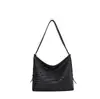 Bolsa de palha tecida de grande capacidade única para mulheres, novo modelo 2026, bolsa tote simples e estilosa para o dia a dia, bolsa de mão e bolsa de ombro de nicho