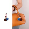 Pingentes de Bolsa Inspirados em Design Estilo Miu, Enfeites para Bolsas de Baseball, Estilos de Bolsa da Moda Combinados com a Série Bola de Flores