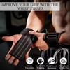 Muñequera Deportiva, Press de Banca, Cinturón de Agarre para Fitness, Cinturón Booster para Levantamiento de Pesas y Dominadas, Protector de Palma Grueso Antideslizante para Entrenamiento de Peso Muerto