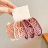 Gomas de Pelo Coloridas Huecas Estilo Coreano para Mujer, Diademas de Pelo de Alta Gama para Niños, Cuerdas para Cola de Caballo Alta, Accesorios para el Cabello de Goma de Alta Elasticidad