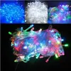 Luces LED de Navidad de colores 9.5 metros con cola insertada Cadena de luces para árbol de Navidad Iluminación festiva Venta al por mayor