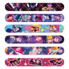Popular Transfronteiriço Kpop Caçador Grupo Feminino Infantil Animação Desenho Animado PVC Anel de Pressão Pulseira Festa Brinquedo Anel de Pressão