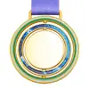 Medalla de Metal con Texto Grabado, Medalla Giratoria para Estudiantes de Maratón, Reunión Deportiva, Competición de Baloncesto, Medalla Souvenir de Oro