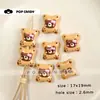 Acessórios DIY Gato de Natal Fofo Contas Materiais Artesanais Acessórios de Pingente Materiais Artesanais Acessórios Contas Fofas
