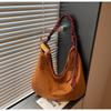 Bolsa de Hombro Cruzada 2025 Otoño e Invierno Tendencia Retro Forma de Empanada Bolso de Mano Sencillo Moda Casual Simple para Mujer