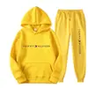 Nuevo Conjunto de Sudaderas Casuales Unisex para Primavera y Otoño, Sudadera Casual Holgada de Felpa con Estampado, Tendencia t
