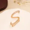 Broche de Alfabeto de 26 Letras Estilo Europeo y Americano, Pin Elegante y con Estilo, Aleación con Pedrería, Broche Chic, Venta al por Mayor Transfronteriza