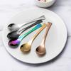 Nuevo Creativo Lindo Delfín Cuchara Acero Inoxidable 304 Cuchara de Café Cuchillo y Tenedor Set Cuchara Colorida para Revolver Venta al por Mayor