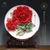 Nuevo Porcelana de Peonía de Luoyang Gama Alta Decoración de Entrada de Casa Gabinete de Vino Boda Regalo de Inauguración Adornos Cerámicos Venta al por Mayor