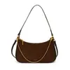 Bolso de ante para debajo del brazo para mujer, diseño de nicho de alta gama, bolso de media luna, bolso de hombro de ante, bolso cruzado, bolso de mano