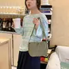 Bolsa Pequeña de Ropa de Algodón Transfronteriza Nueva Bolsa Acolchada para Mujer Versátil Casual para Niña Bolso de Hombro Cruzado Flip Cloud para Mujer