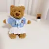 Apenas Vendendo Roupas Pingente Chaveiro Urso de Barcelona 12cm Roupas de Boneca Pingente de Urso