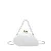 Bolso de Noche Nuevo Transfronterizo, Bolso de Mano tipo Clutch Cruzado de Un Hombro para Banquetes, Bolso de Acrílico con Forma Especial de Concha, Moderno y Elegante